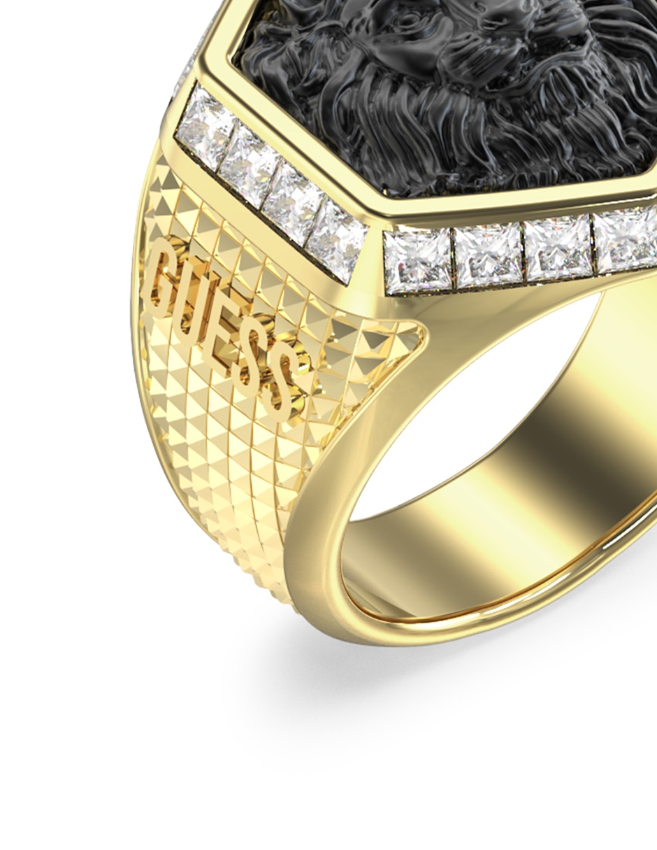 Anillo de león Lion King pulido