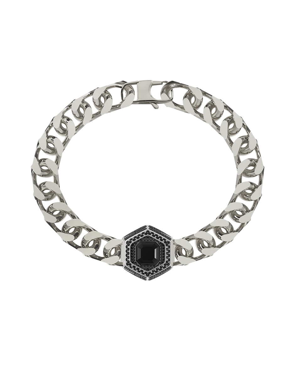 Brazalete con cristal acabado pulido Brazalete con cristal acabado pulido
