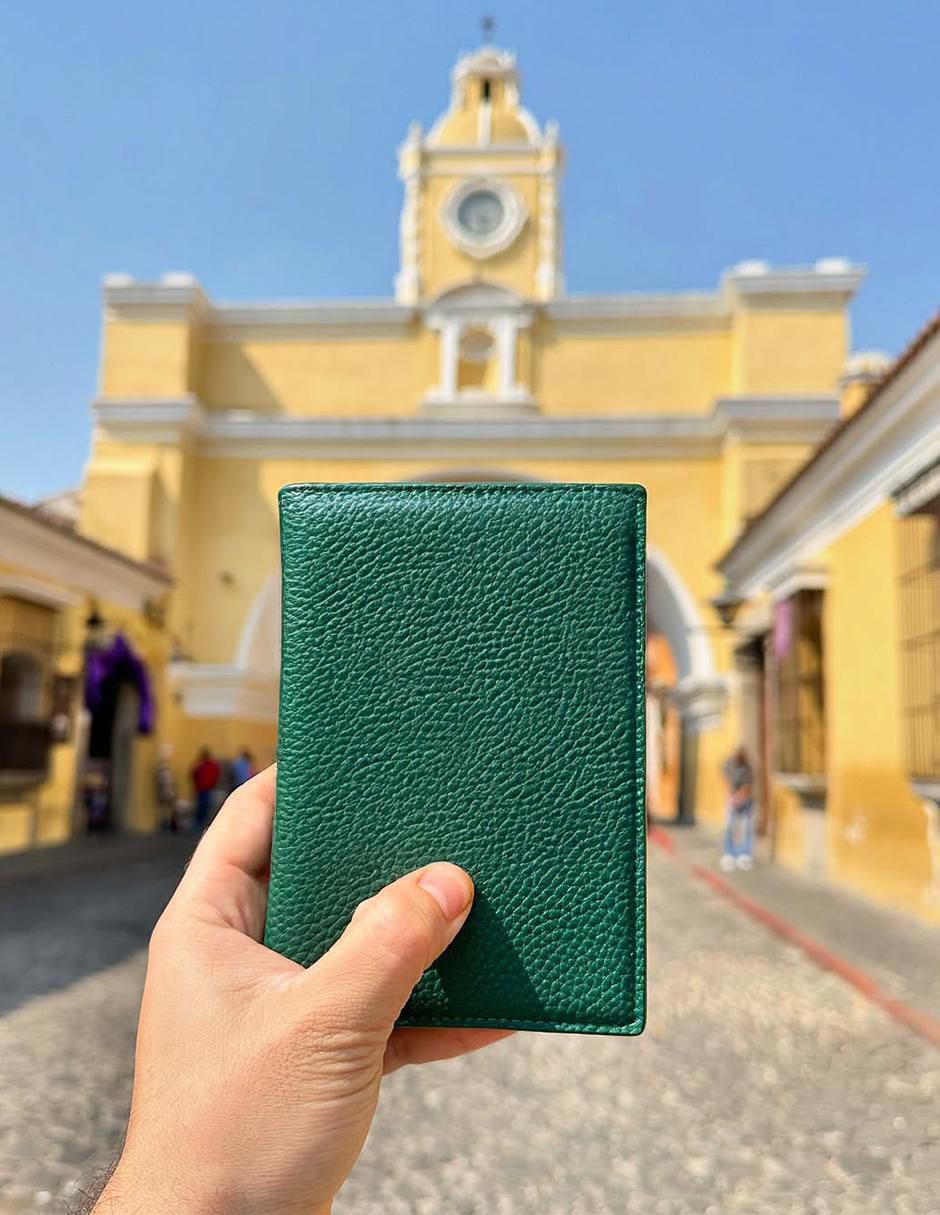 Porta pasaporte Macassar