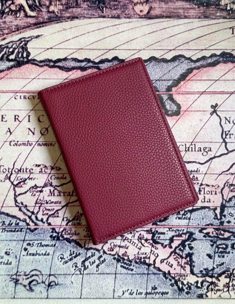 Porta pasaporte Macassar