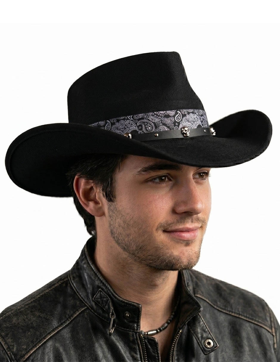 Sombrero estampado calavera 4
