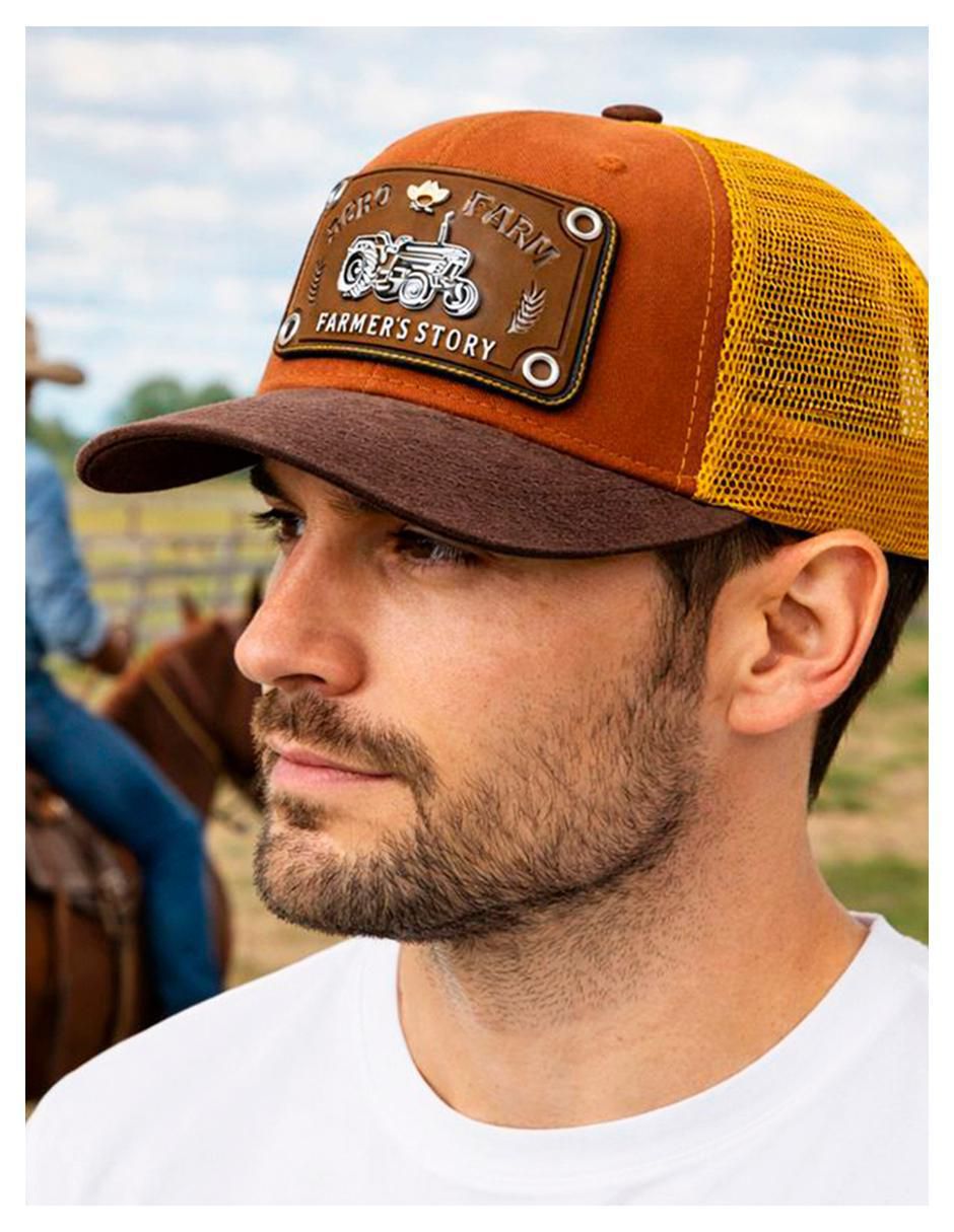 Gorra visera curva snapback casual para hombre 3