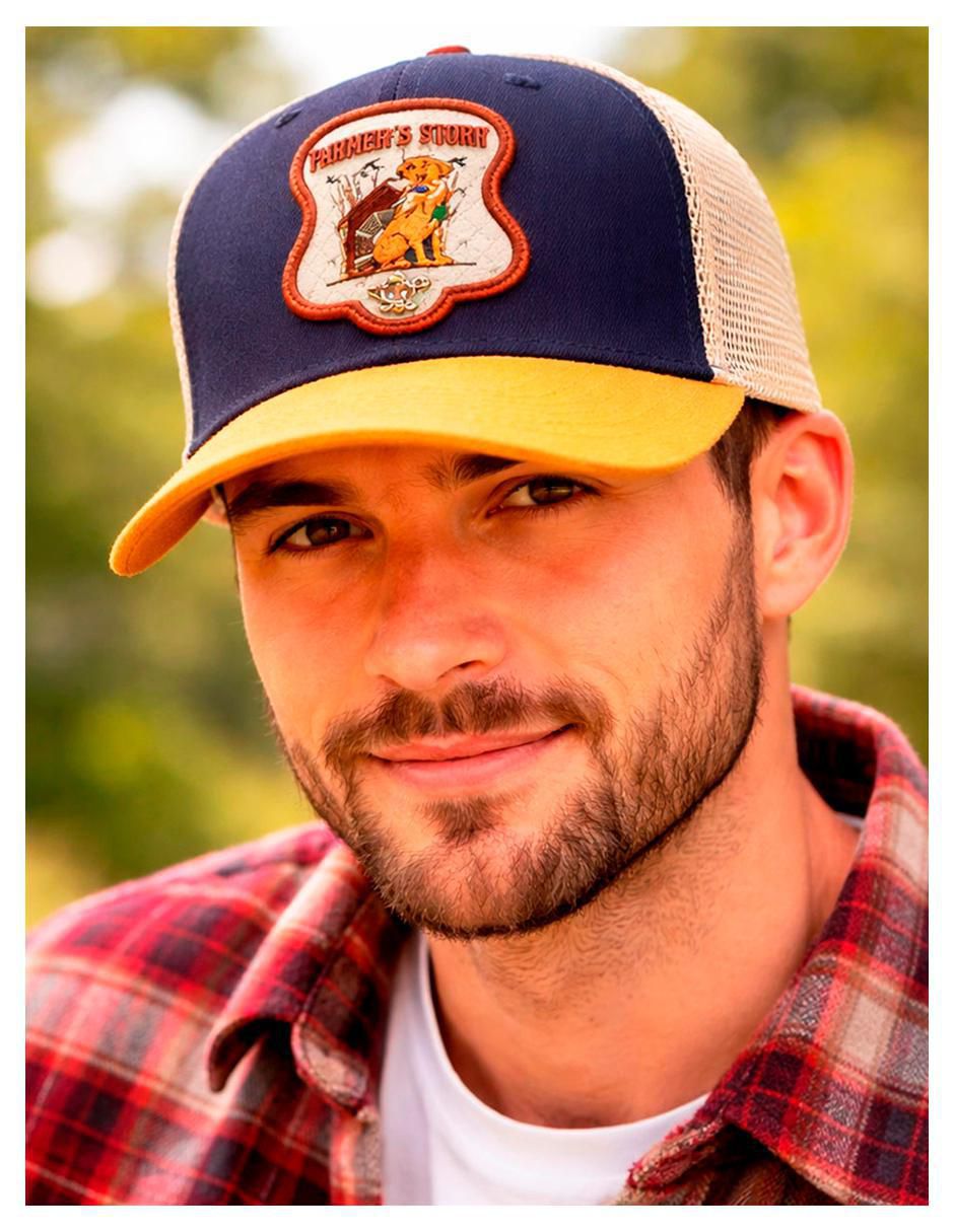Gorra visera curva snapback casual para hombre 3