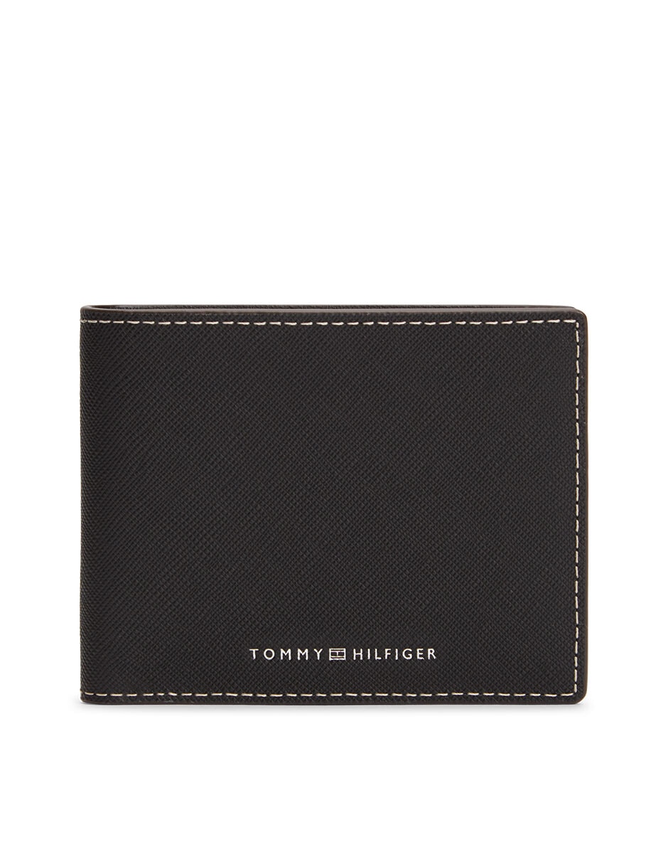 Cartera tommy hilfiger th saffiano hombre