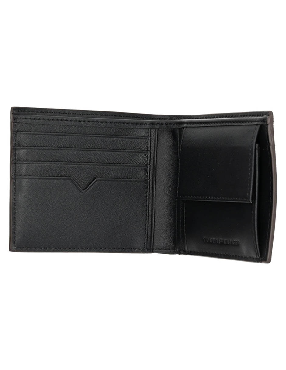 Cartera hilfiger th saffiano hombre