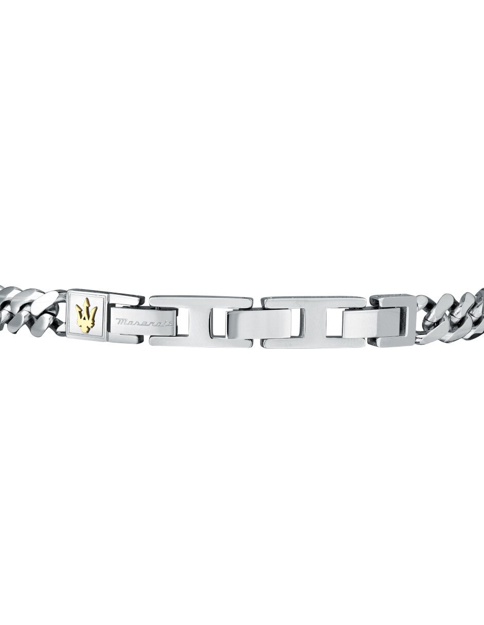 Pulsera Maserati Iconic acabado brillante