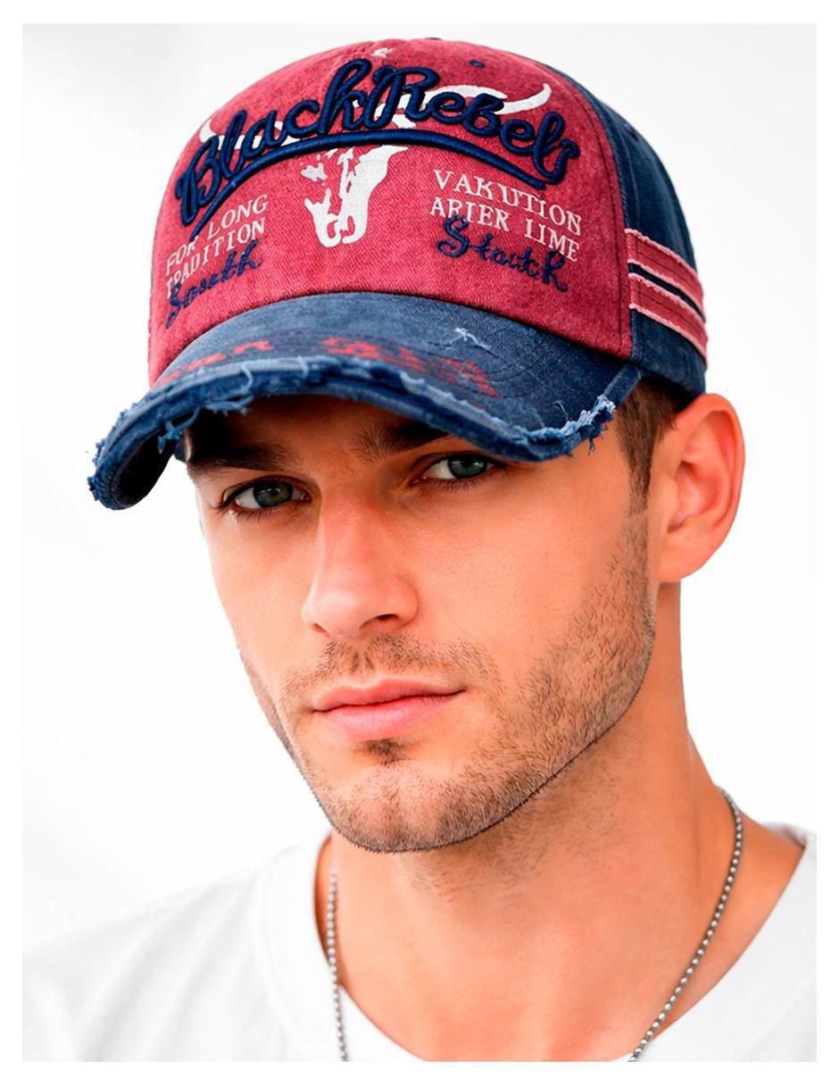 Gorra visera curva hebilla casual para hombre 6