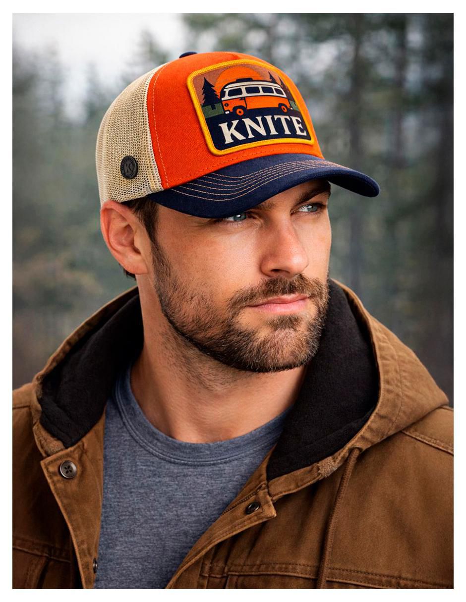 Gorra visera curva snapback casual para hombre 2