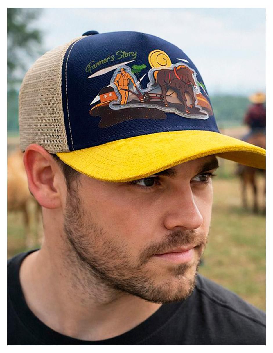 Gorra visera curva snapback casual para adulto 5