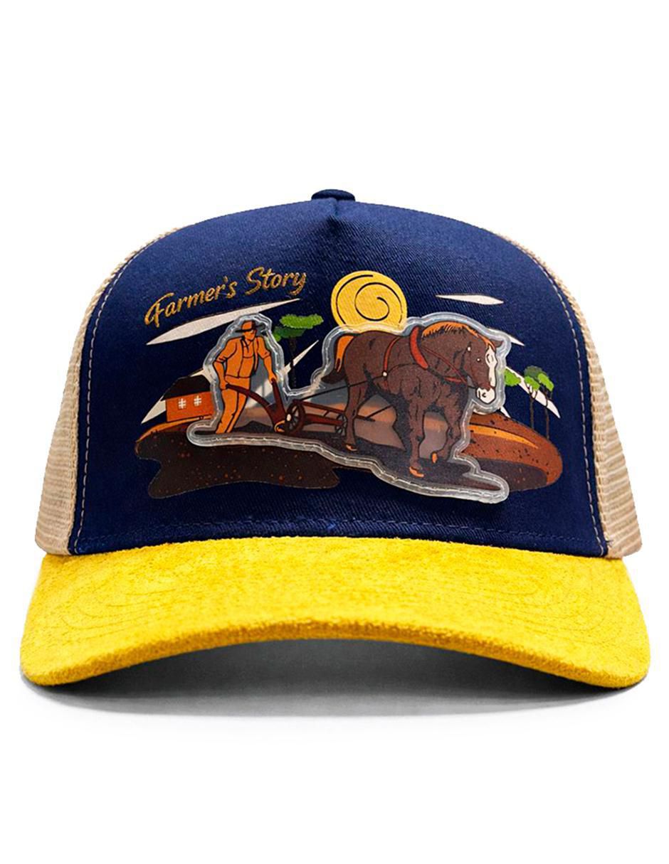 Gorra visera curva snapback casual para adulto 3