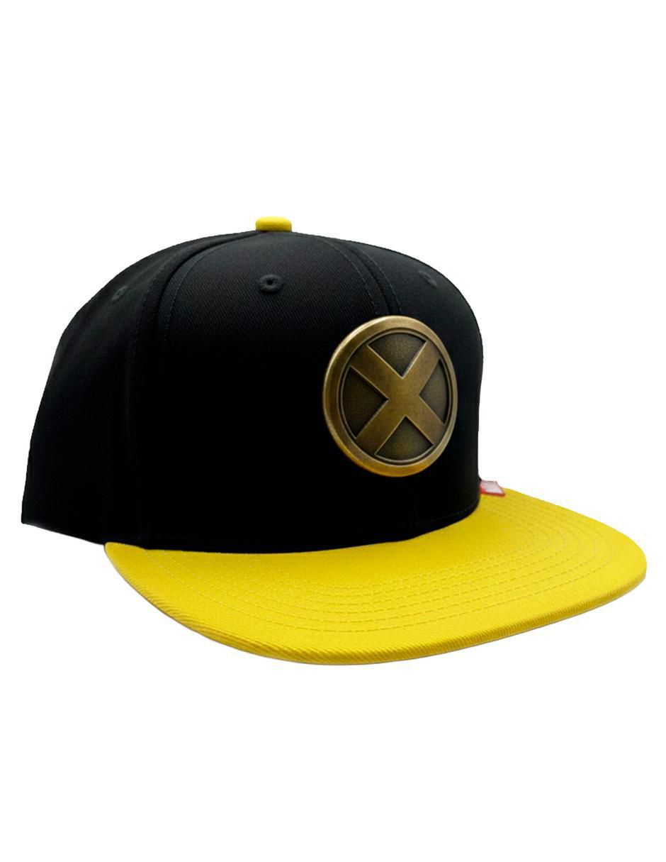 Gorra visera plana snapback casual X-Men para hombre