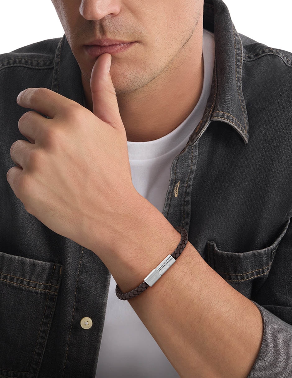 Brazalete Industrial Facets acabado mate 4