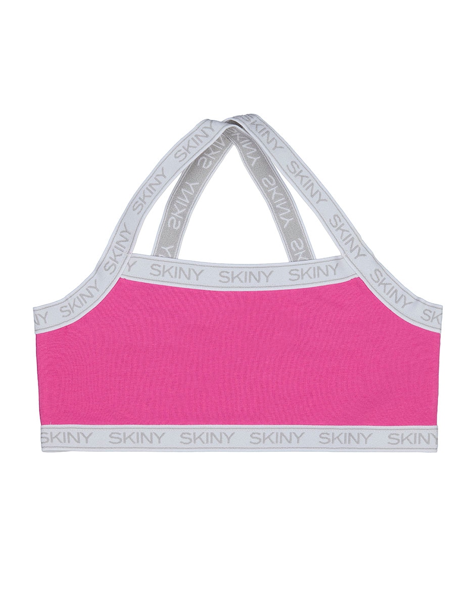 Set top skiny de algodón para niña