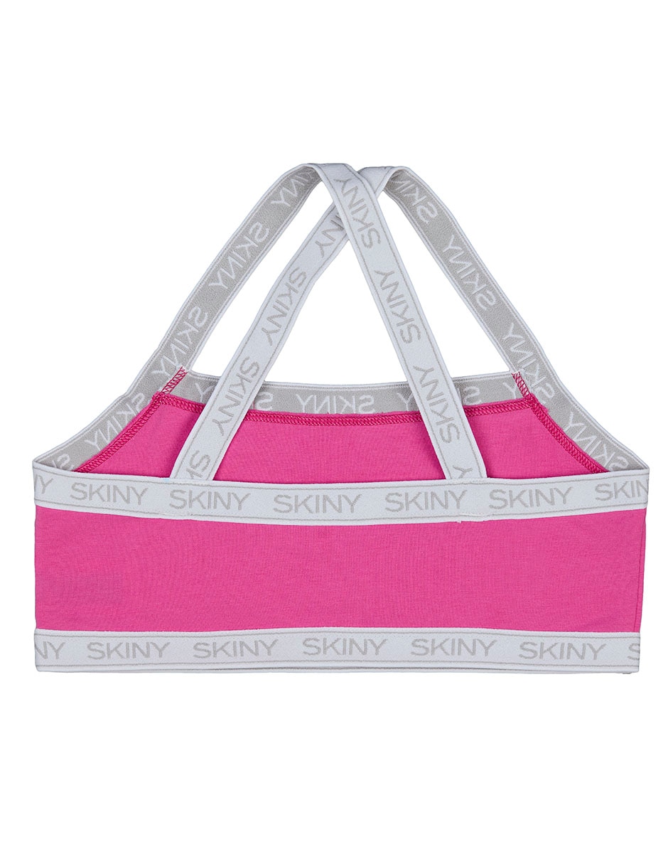 Set top skiny de algodón para niña