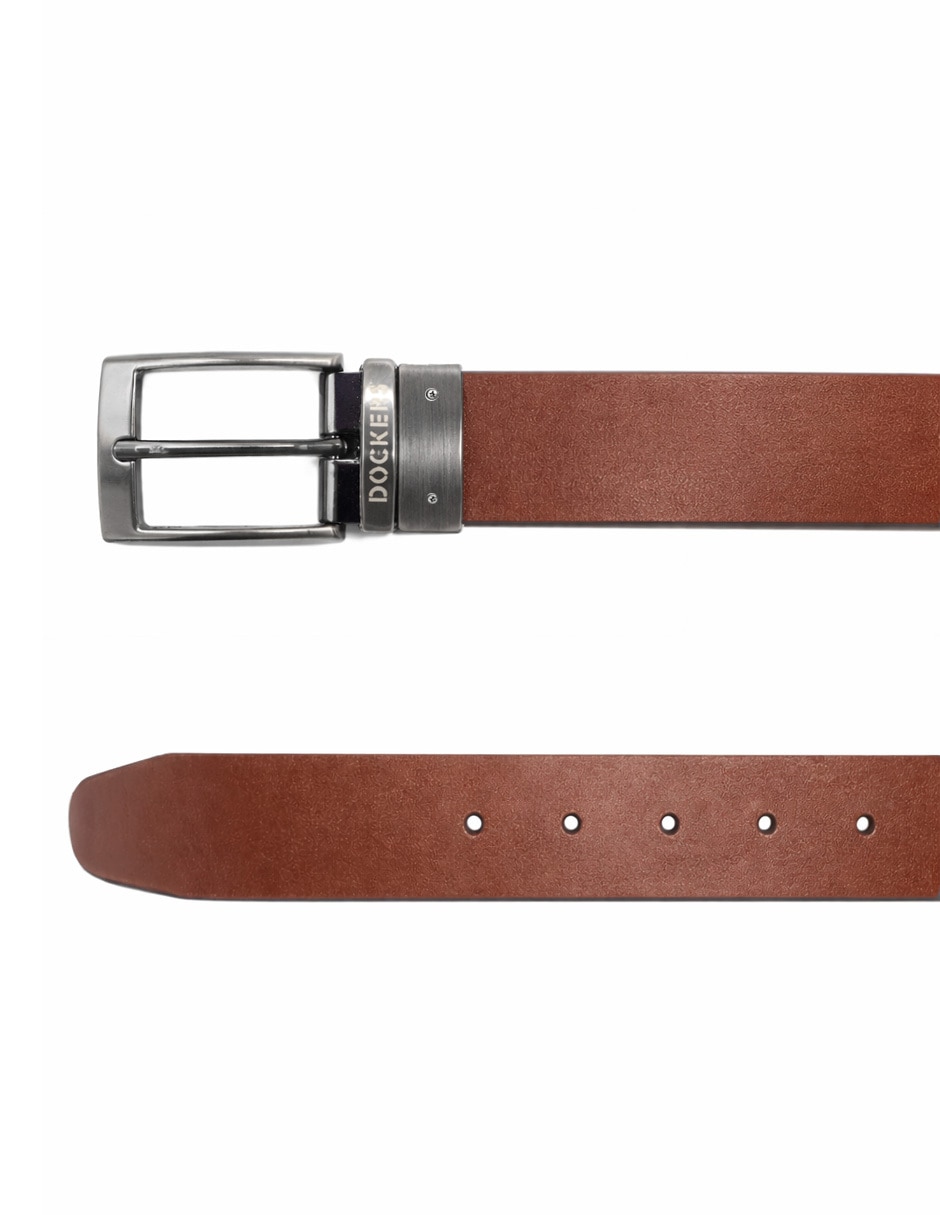 Cinturón Dockers de piel para hombre