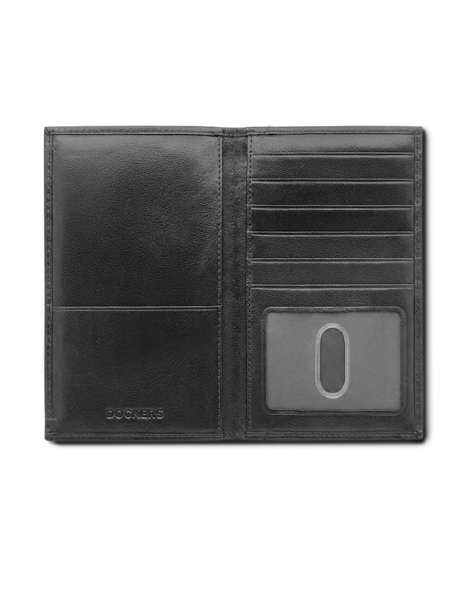 Porta pasaporte dockers de piel