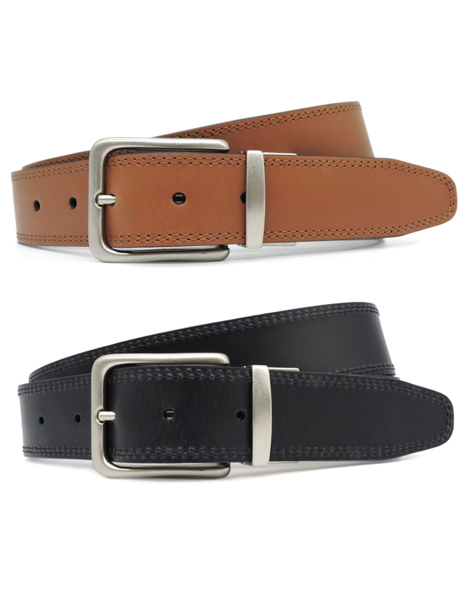 Cinturón de piel para hombre