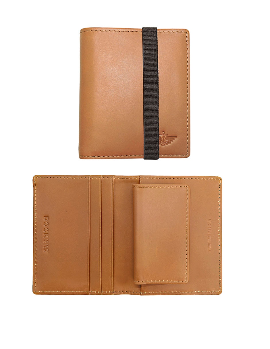 Tarjetero de piel para hombre 2