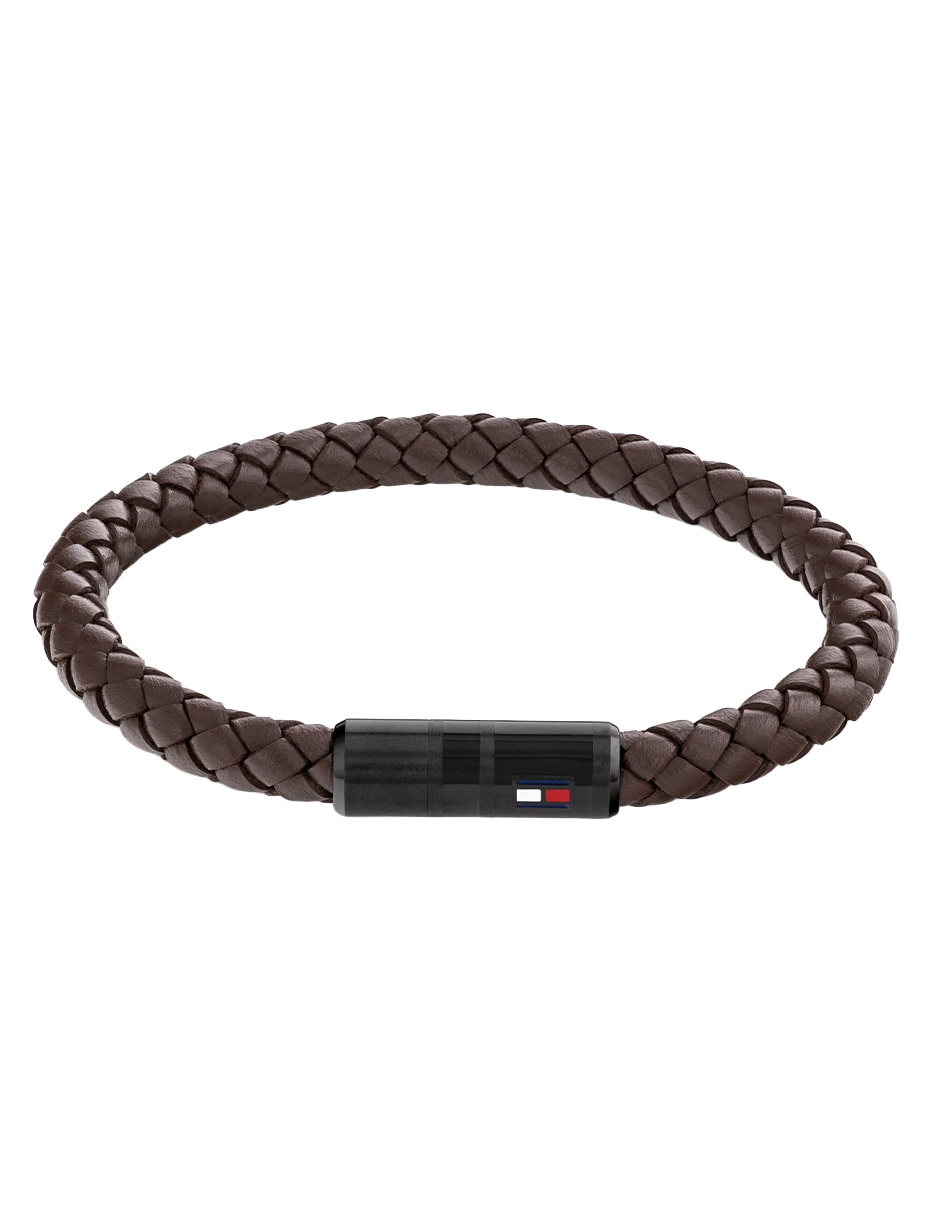 Brazalete Casual Leather Braided acabado brillante Brazalete Casual Leather Braided acabado brillante