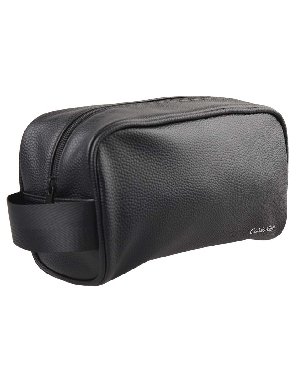 Neceser multiusos calvin klein de piel para hombre