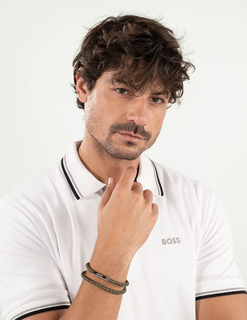 Pulsera Hugo Boss Ares acabado mate