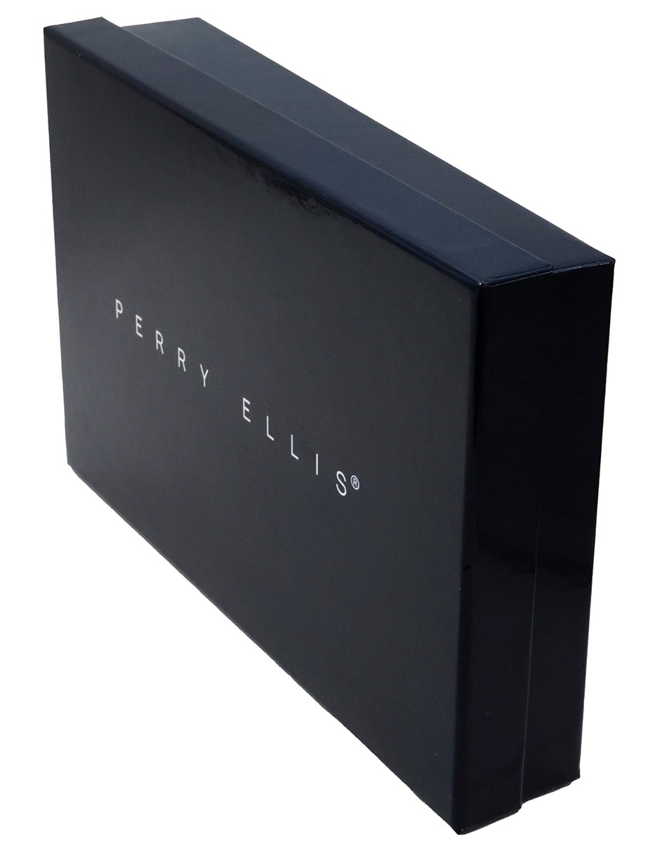 Estuche billetera pulsera perry elllis