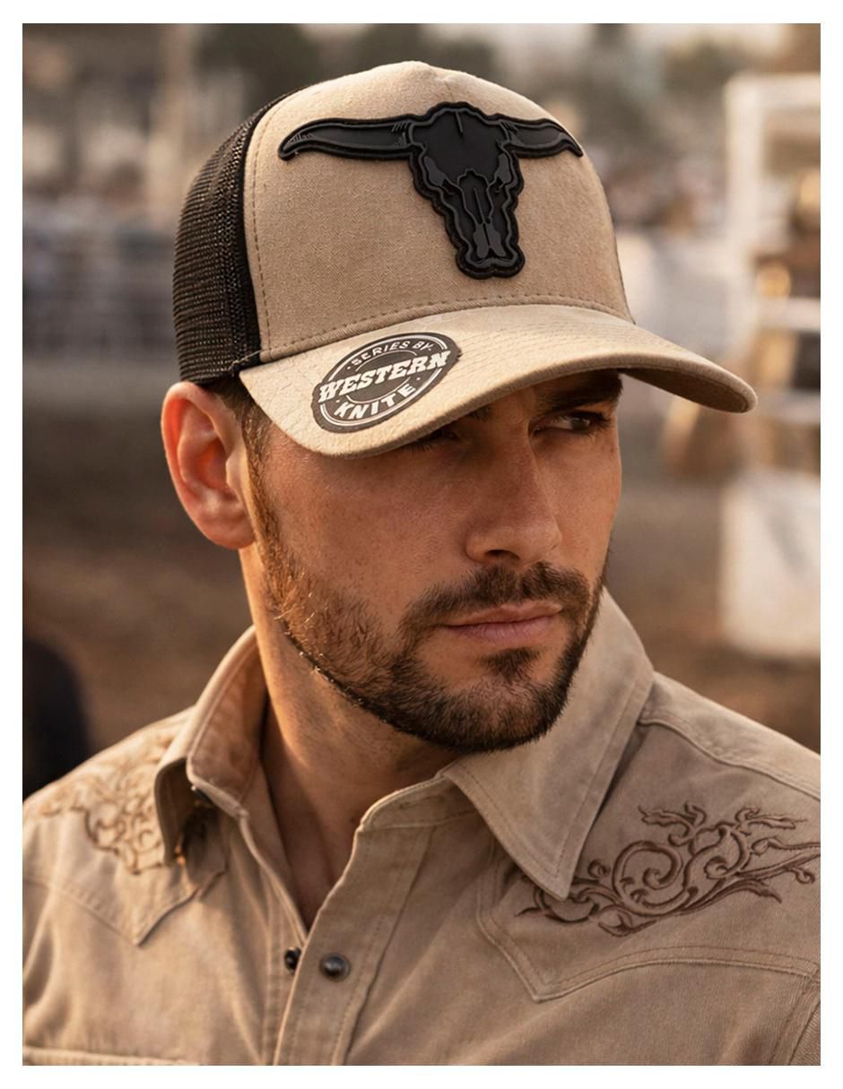 Gorra visera curva snapback casual para hombre
