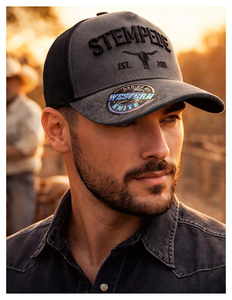 Gorra visera curva snapback casual para hombre 2