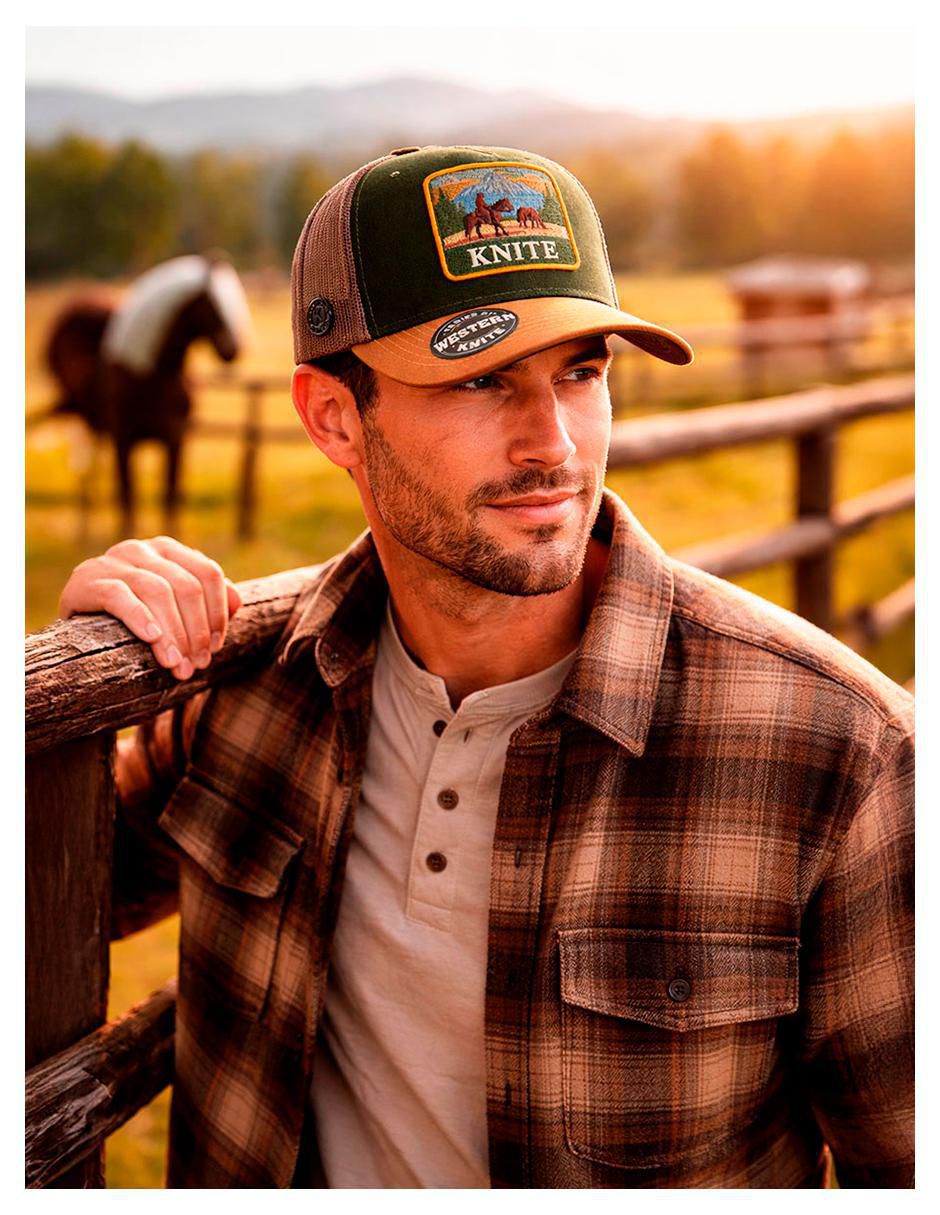 Gorra con visera curva para hombre 7