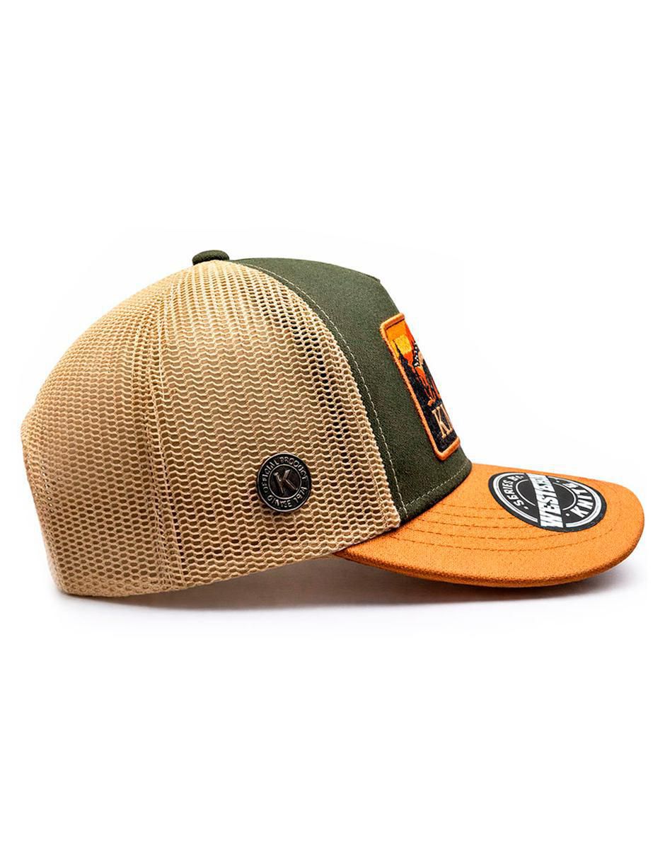 Gorra visera curva snapback casual para hombre
