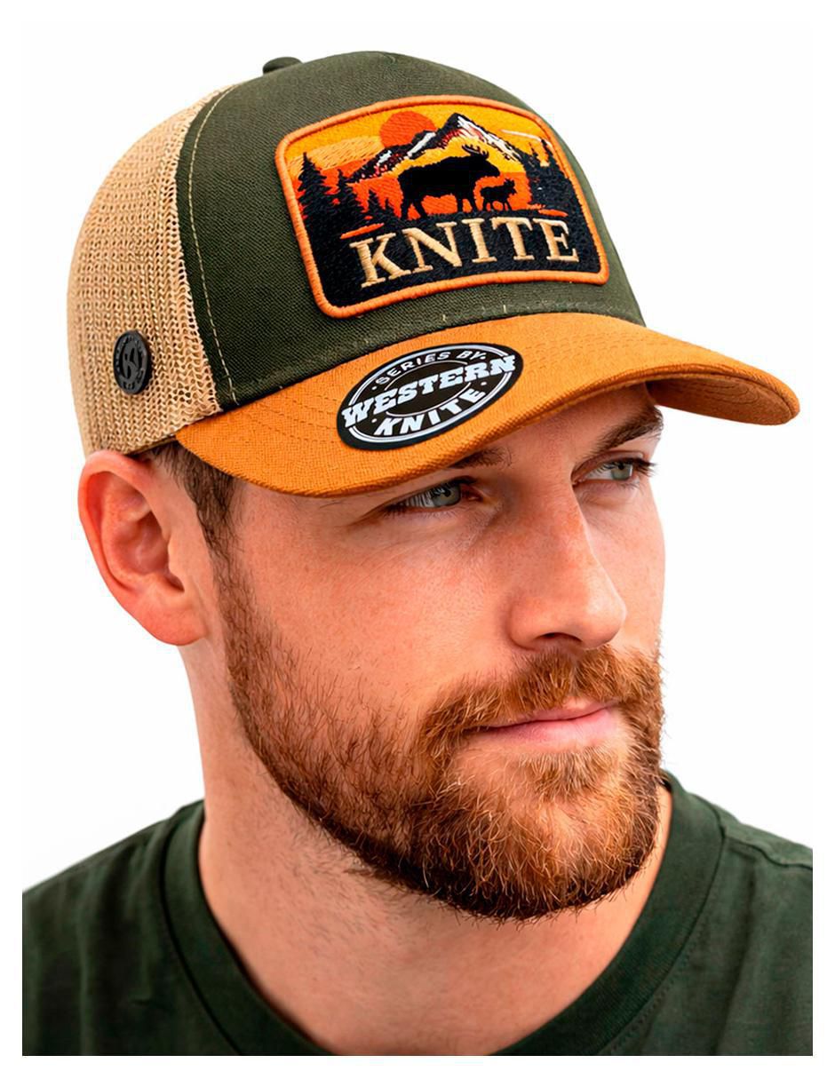 Gorra visera curva snapback casual para hombre