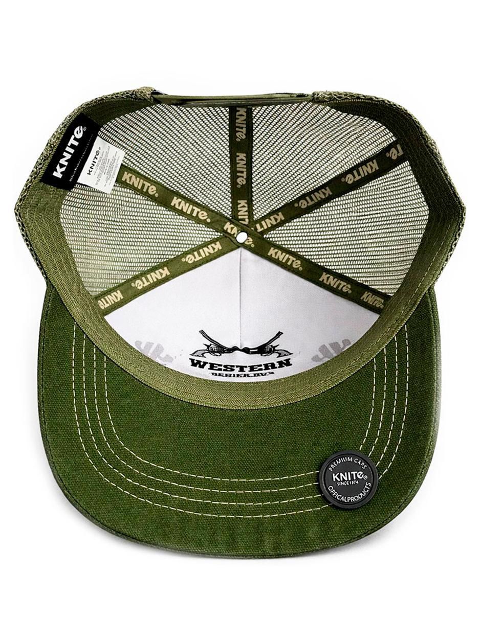 Gorra visera curva snapback casual Trucker Greenk para hombre