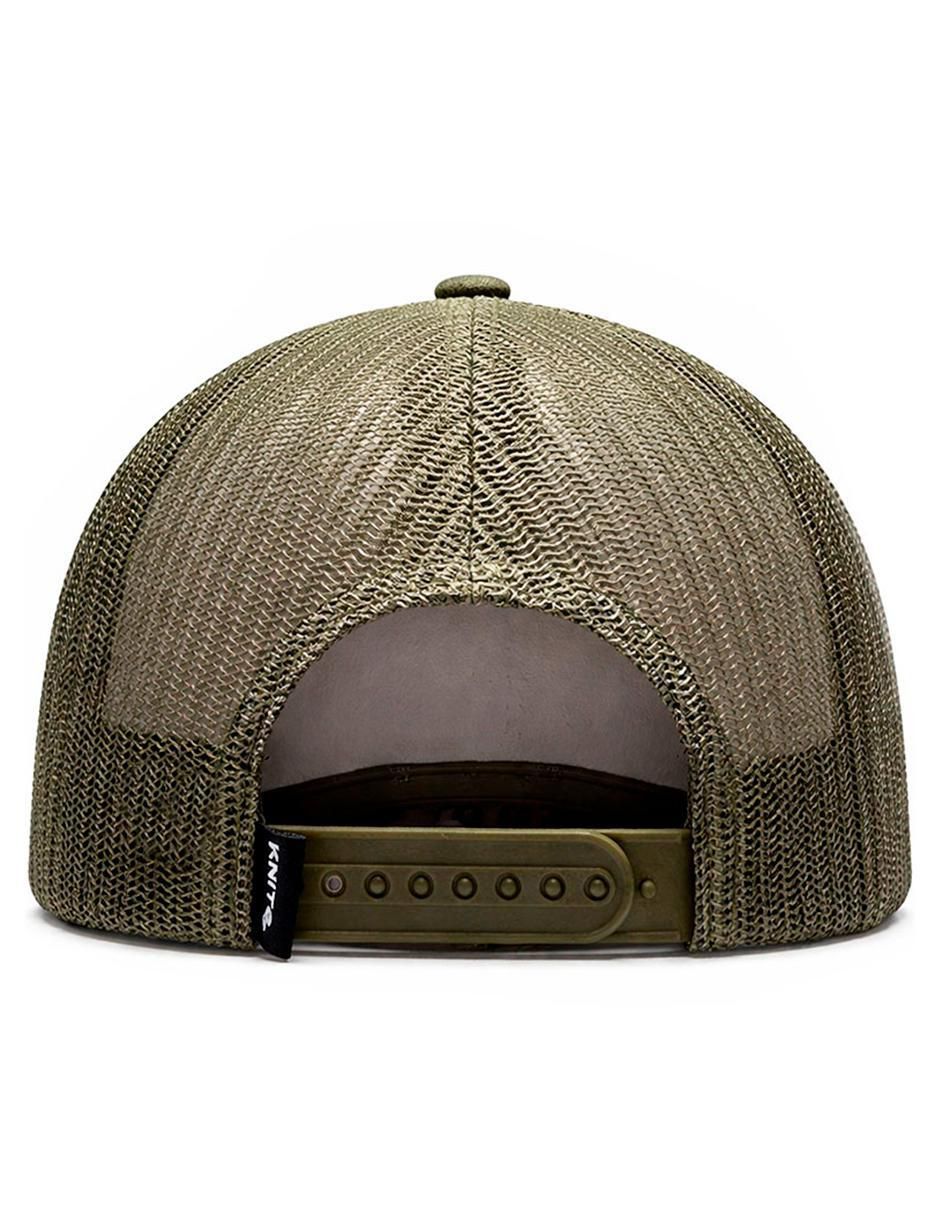 Gorra visera curva snapback casual Trucker Greenk para hombre