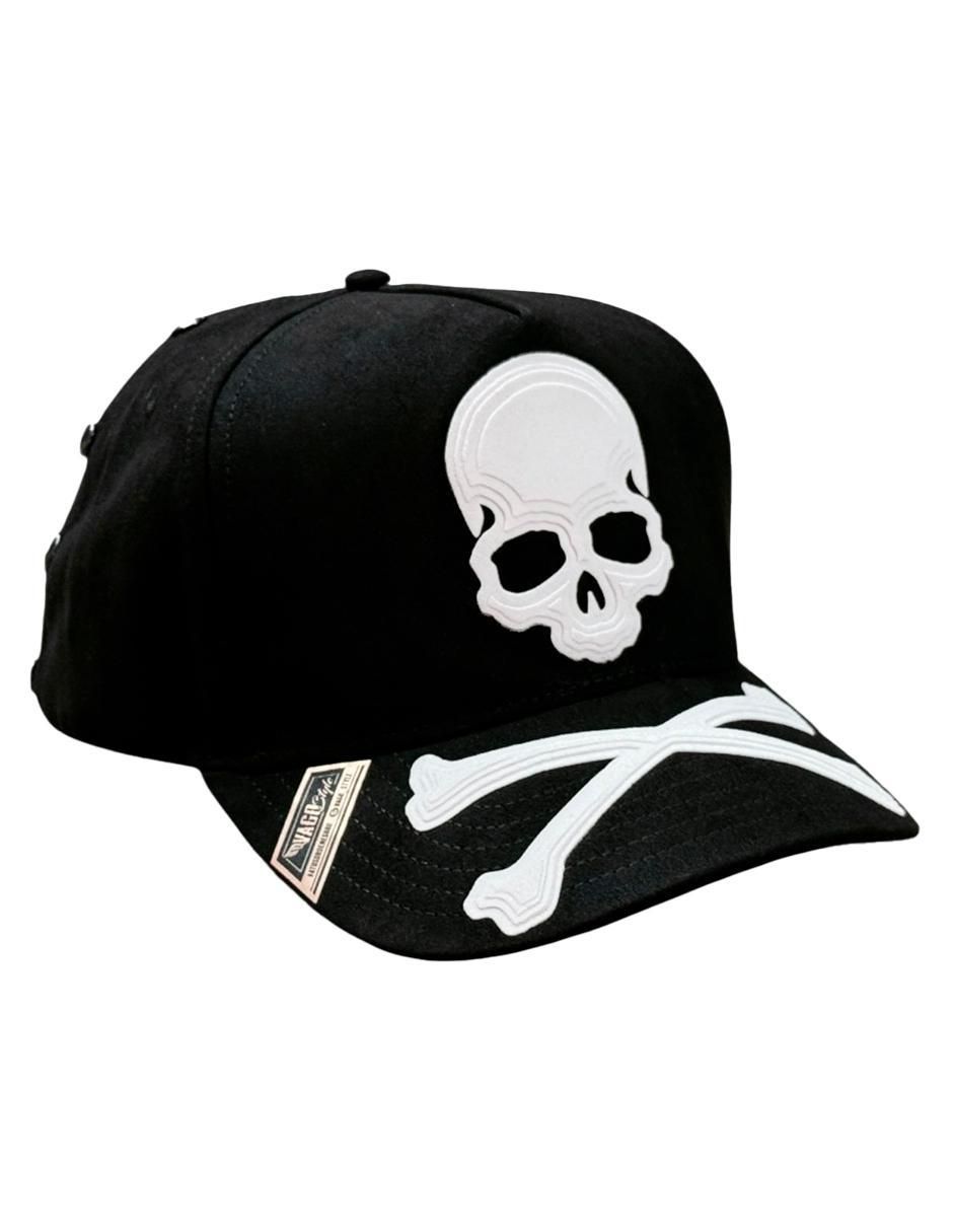 Gorra visera curva snapback casual Bones Calavera para adulto