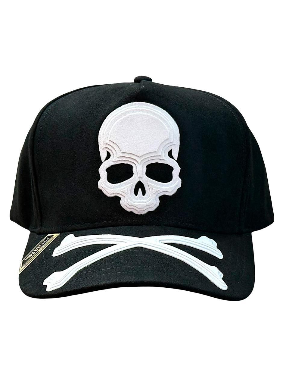 Gorra visera curva snapback casual Bones Calavera para adulto 6