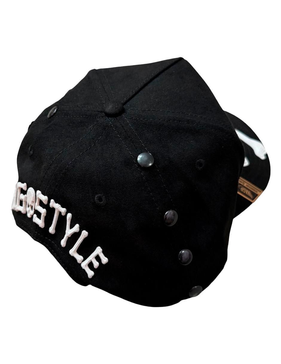 Gorra visera curva snapback casual Bones Calavera para adulto 7