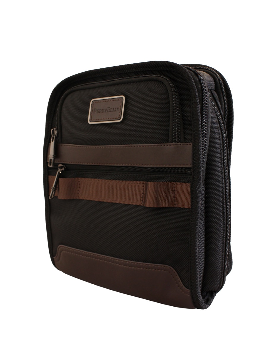Bolsa shoulder perry ellis para hombre