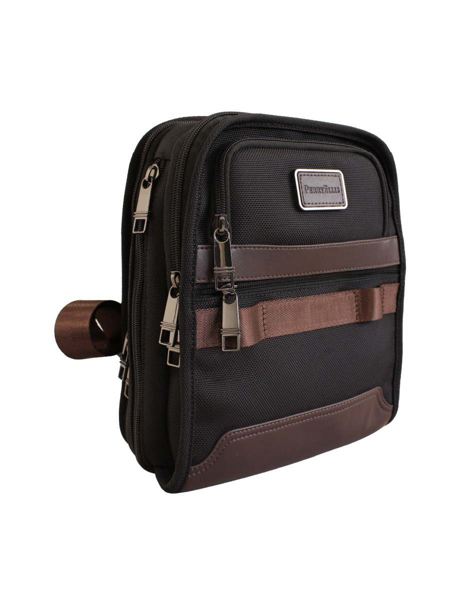 Bolsa shoulder perry ellis para hombre