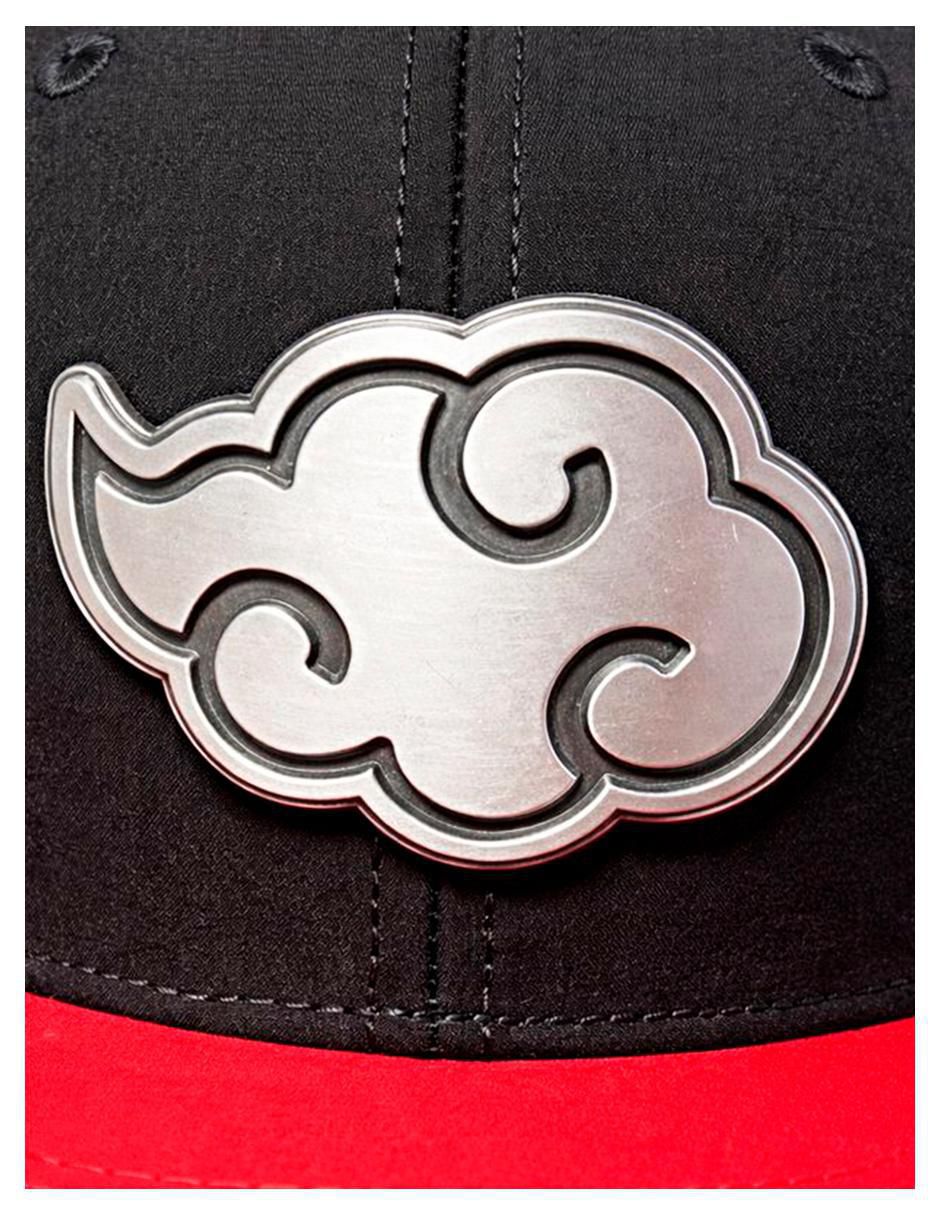 Gorra visera plana snapback casual Naruto Shippuden Akatsuki Cloud Naruto para hombre 5