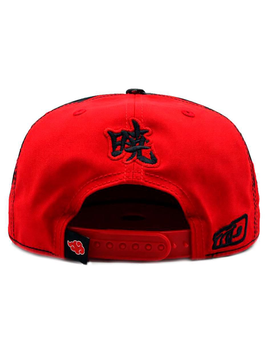 Gorra visera plana snapback casual Naruto Shippuden Akatsuki Cloud Naruto para hombre 2