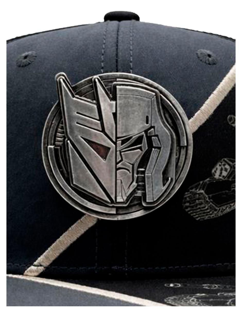 Gorra visera plana snapback casual Megatron para hombre 5