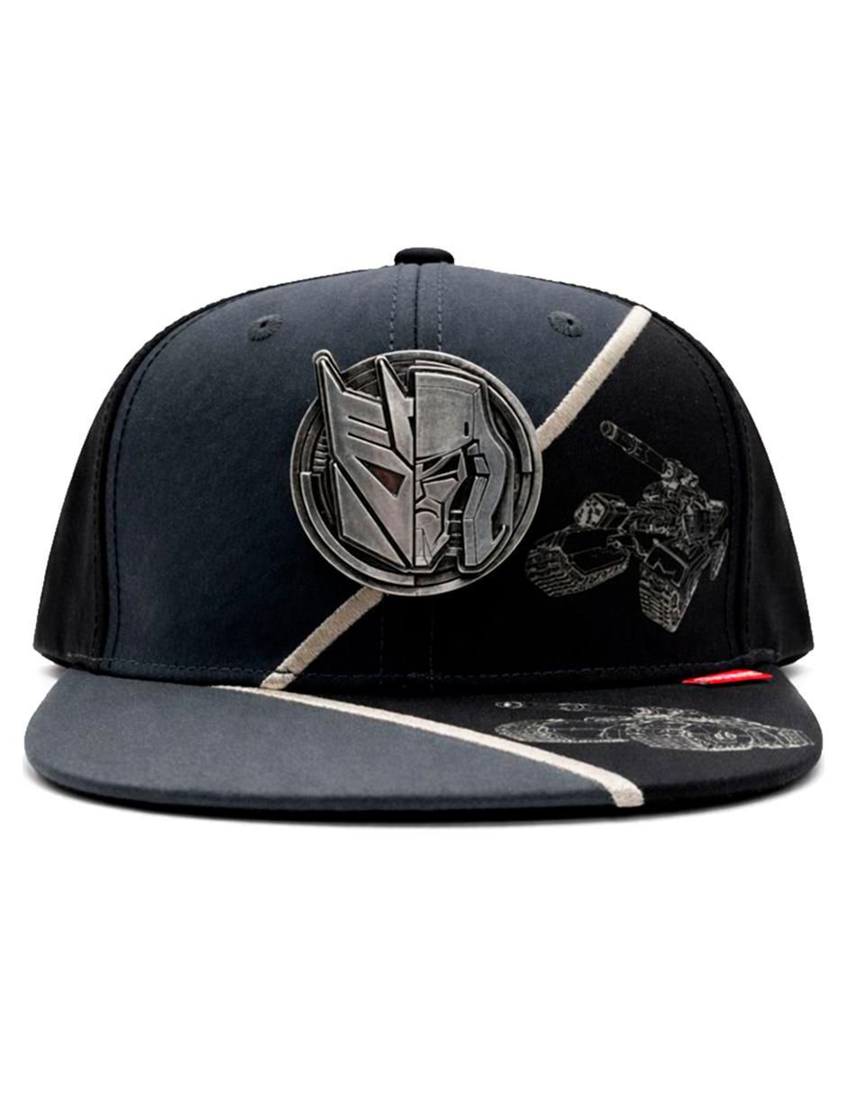 Gorra visera plana snapback casual Megatron para hombre 6