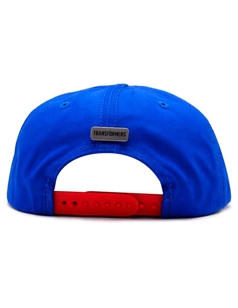 Gorra visera plana snapback casual Optimus Prime para hombre