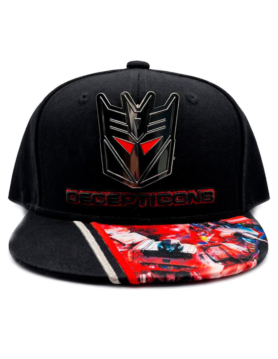 Gorra visera plana snapback casual Decepticon Iron Transformers para hombre 6