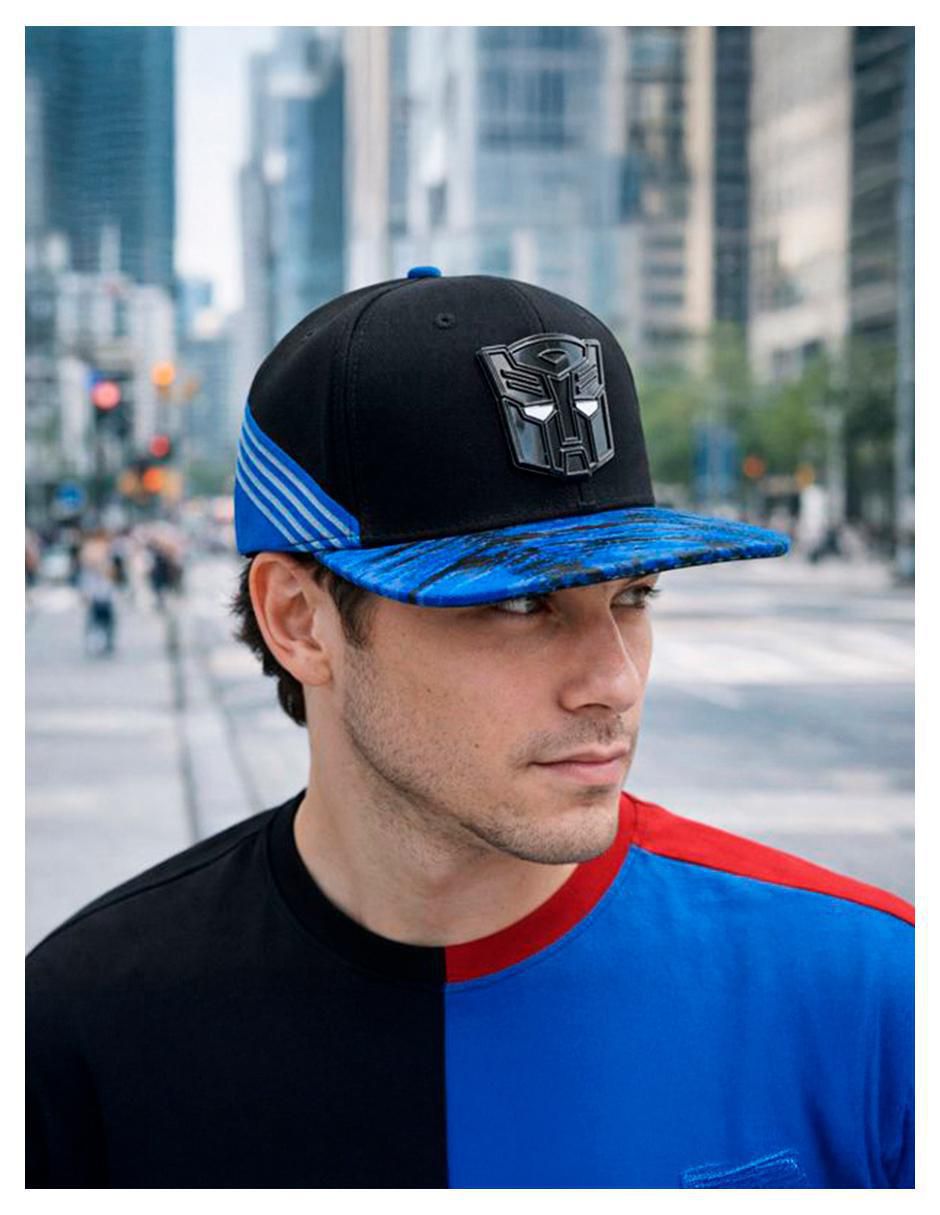 Gorra visera plana snapback casual Autobot Iron Transformers para hombre 4