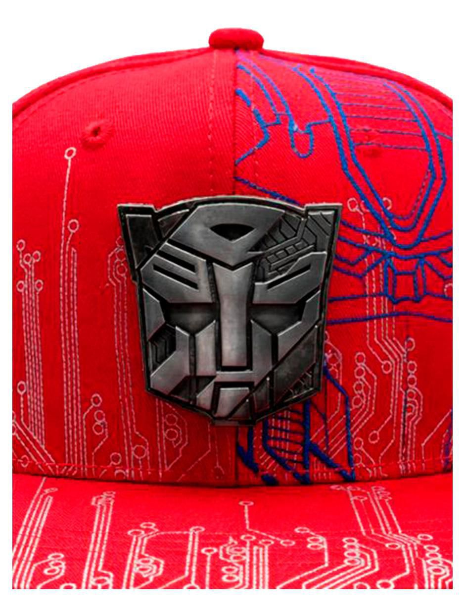 Gorra visera plana snapback casual Iron Autobot Transformers para hombre 5