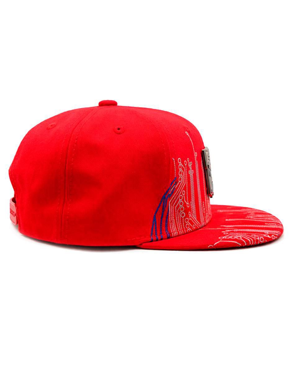 Gorra visera plana snapback casual Iron Autobot Transformers para hombre