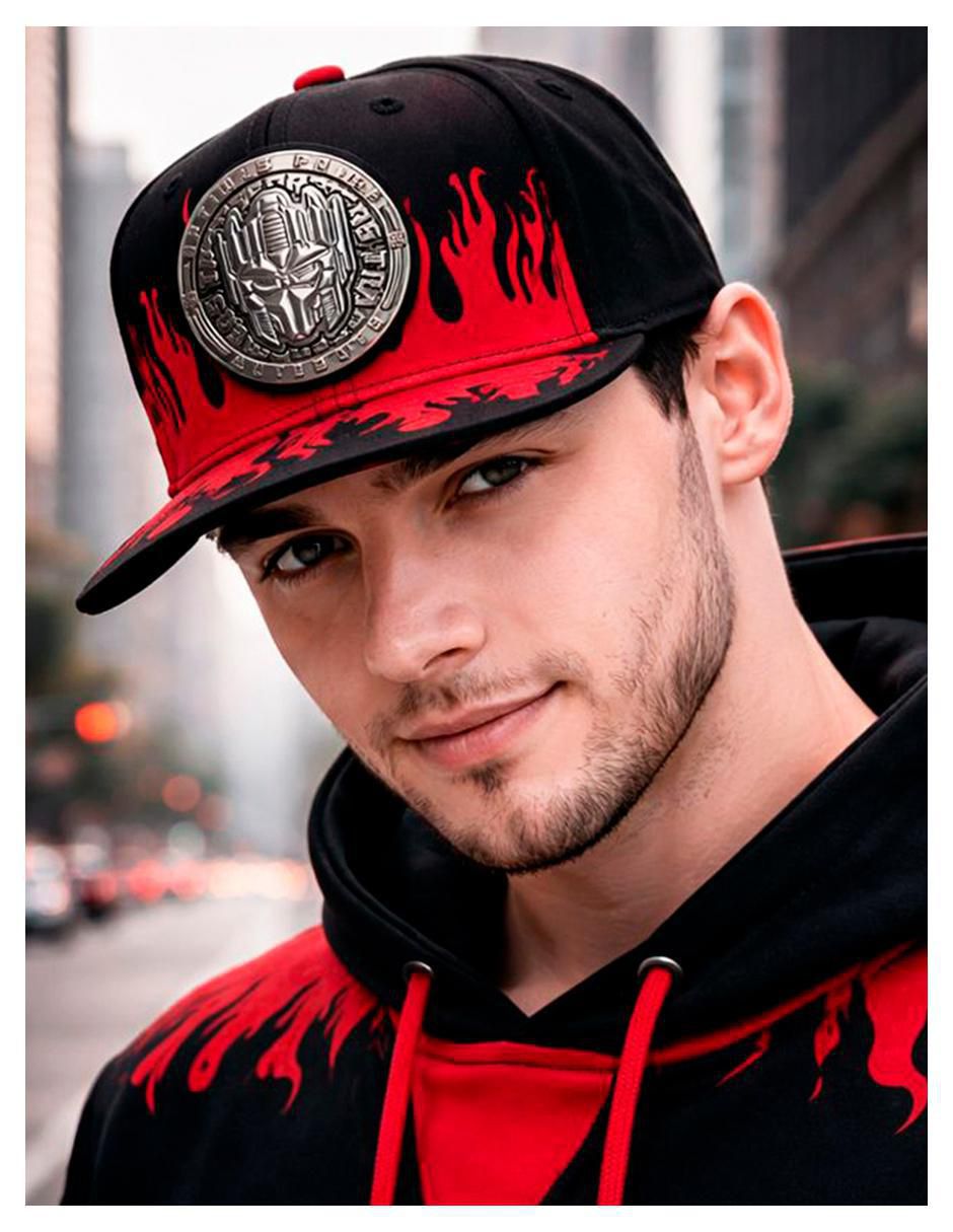 Gorra visera curva snapback casual para hombre 3