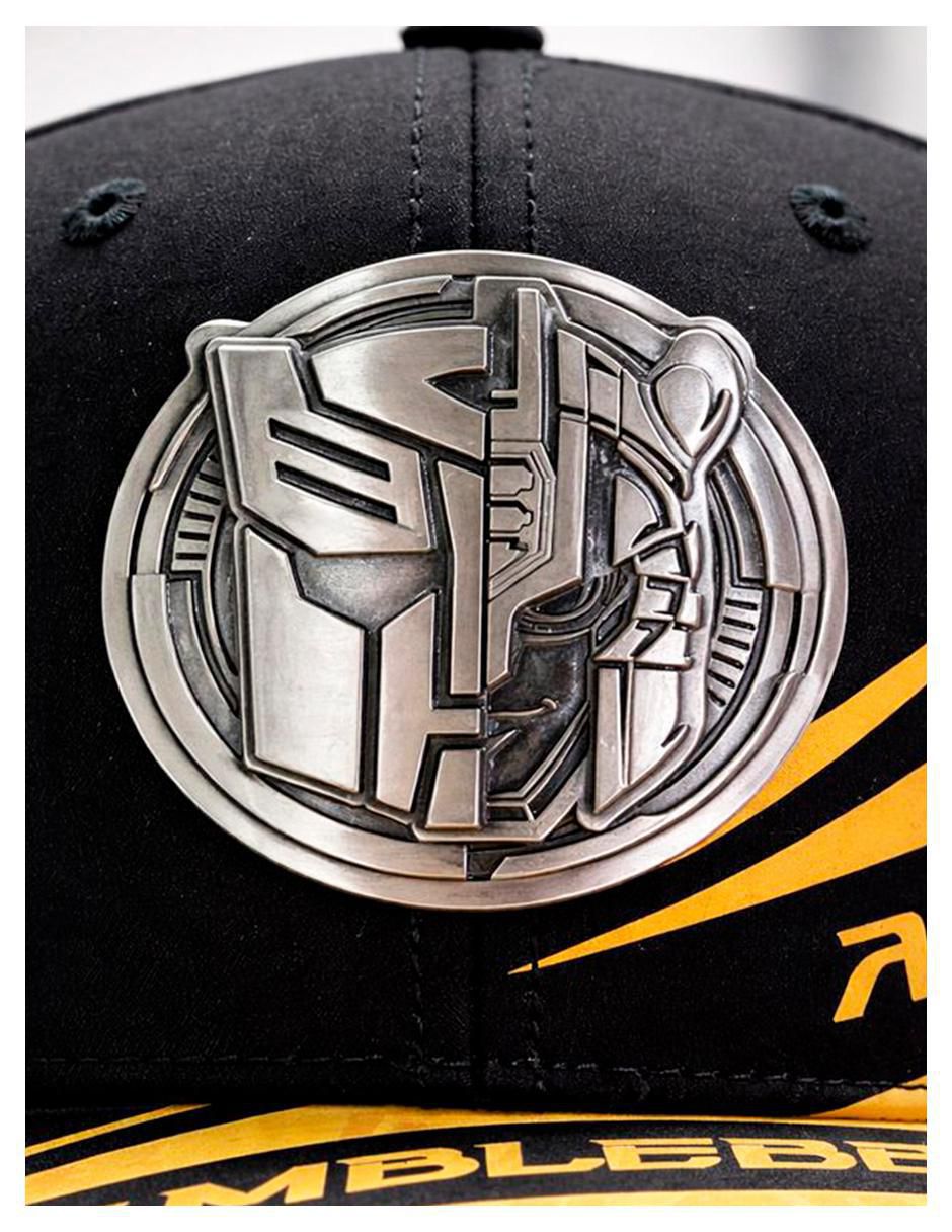 Gorra visera curva snapback casual Bumblebee para hombre