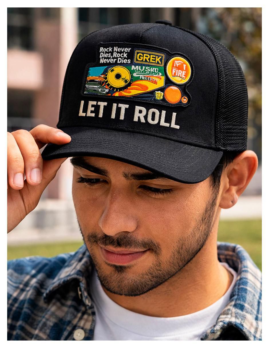 Gorra visera curva snapback casual para hombre 5